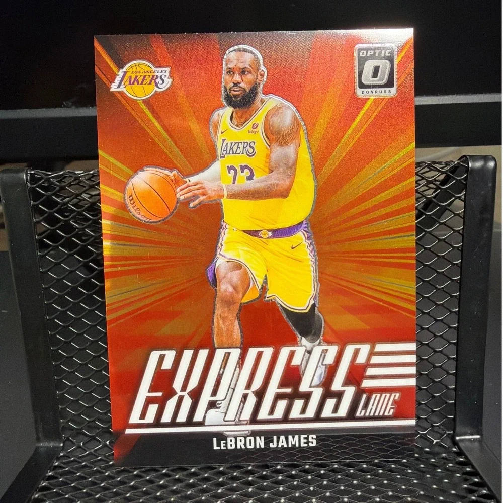 LeBron James 2024-25 Panini Donruss Optic Express Lane No. 2 Lakers Basketball